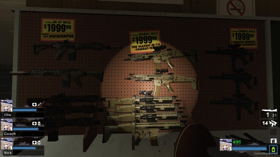 FN SCAR-L CQC ACOG (M16A2)