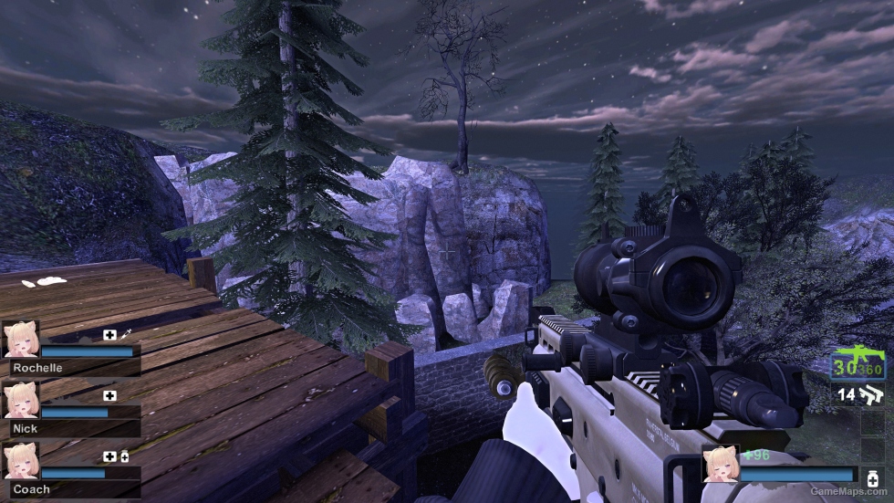 FN SCAR-L CQC ACOG (M16A2)