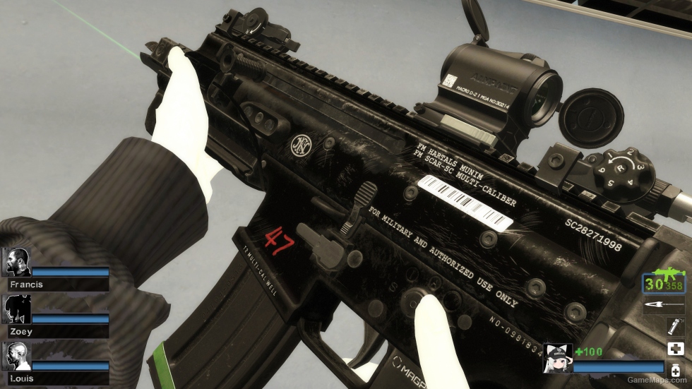 FN SCAR-SC (M16) [Sound fix Ver]