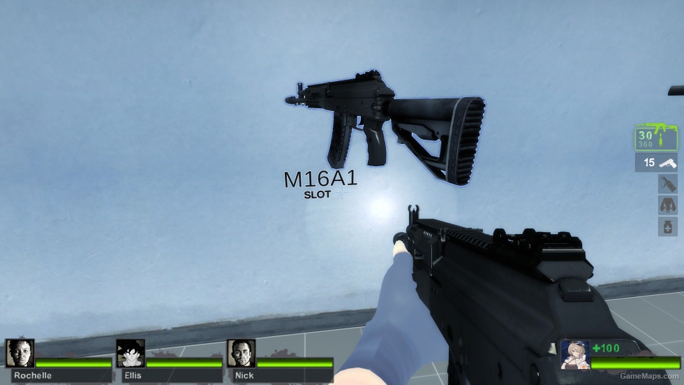 Fnuxray's AK-12 Re-texturing black (M16A2)