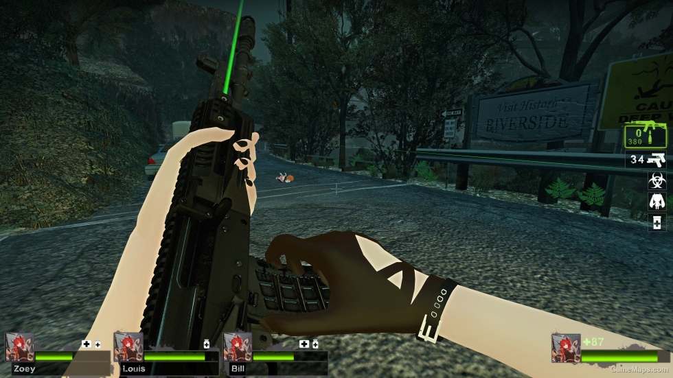 Fnuxray's AK-12 Re-texturing black (M16A2)