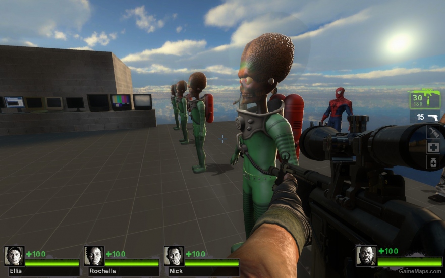 Four Martians of the Apocalypse