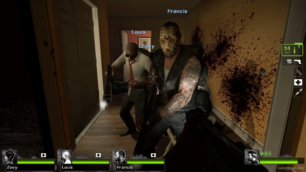 friday x 13 jason 2)  (Jason (Left GameMaps Voorhees Dead Francis 4  Mask)