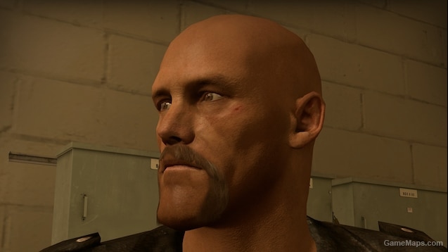 Francis Head - bald with motorhead 'stache
