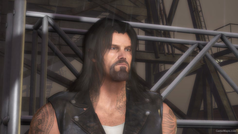Francis with long hair