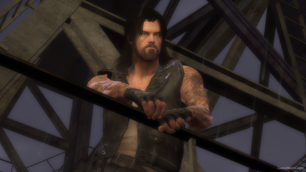 Francis with long hair