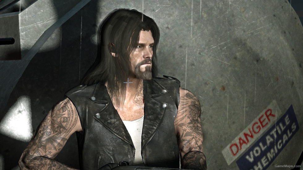 Francis with long hair