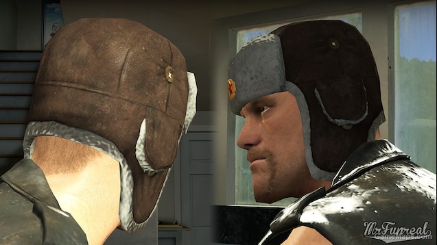Francis with USSR Ushanka