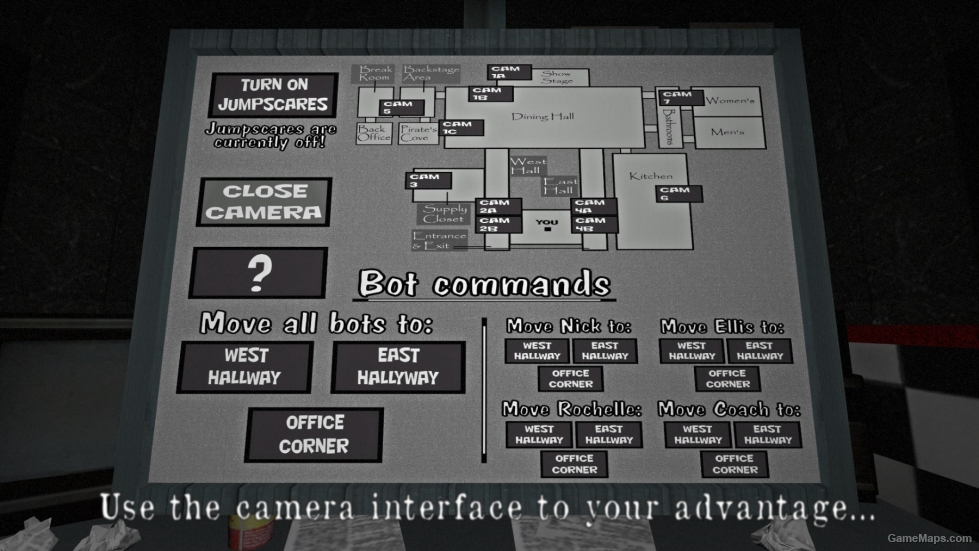 Freddy Fazbear's Pizzeria (Map) for Left 4 Dead 2 