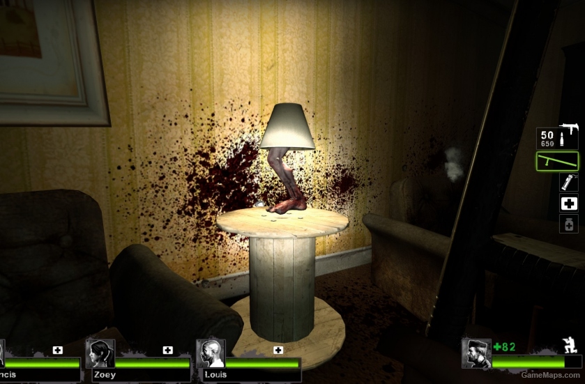 Furniture (Jockey Leg Lamp)