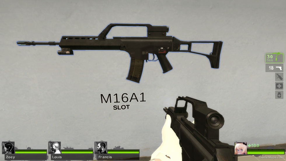 G36E Tactical v1.2 (M16A2) [Sound fix Ver]