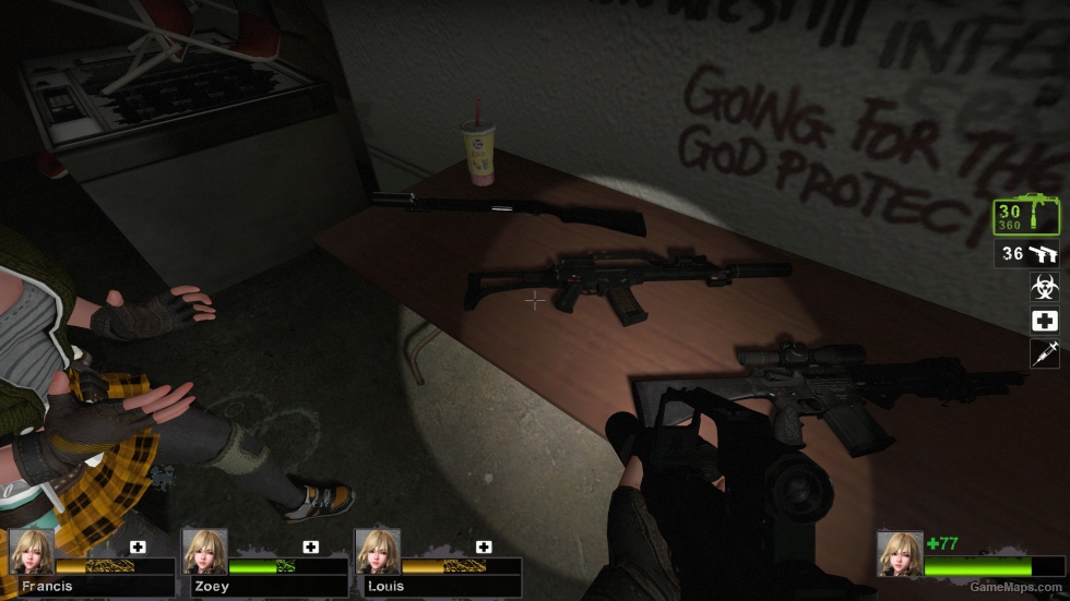 G36K Tactical w-Silencer (M16A2) [Sound fix Ver]