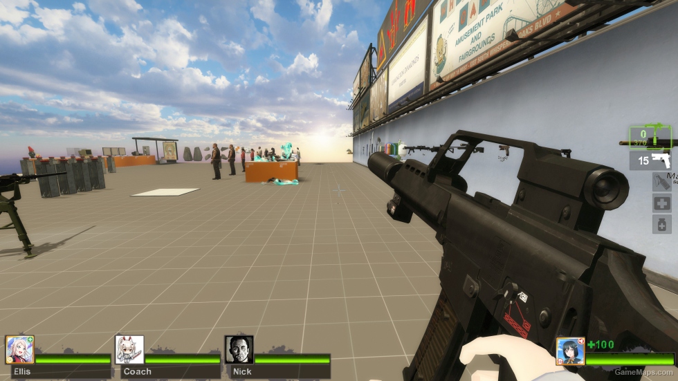 G36K Tactical w-Silencer (M16A2) [Sound fix Ver]