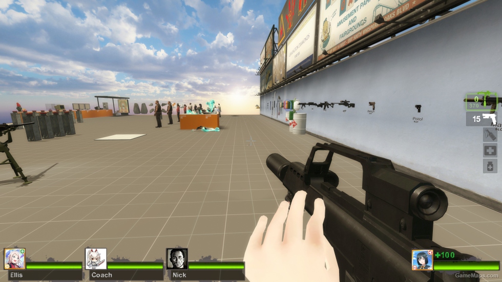 G36K Tactical w-Silencer (M16A2) [Sound fix Ver]