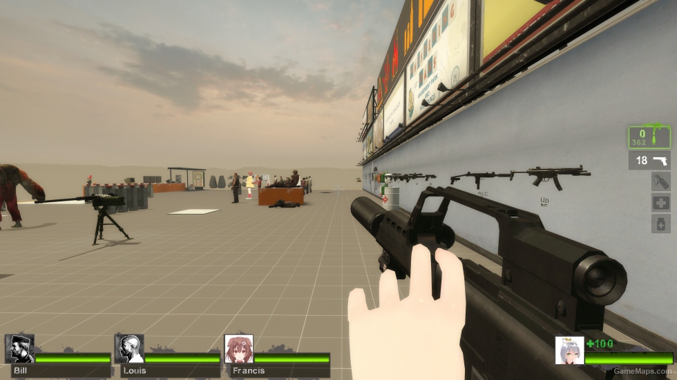 G36K Tactical w-Silencer (M16A2) [Sound fix Ver]