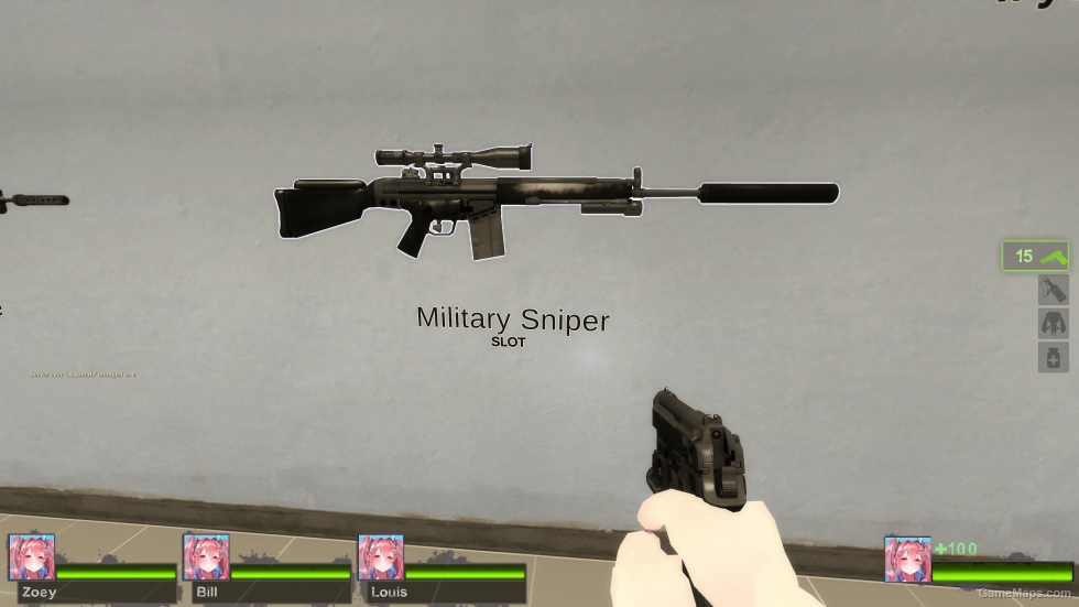 G3 Sniper Supressed v2 (Military Sniper) [Sound fix Ver]