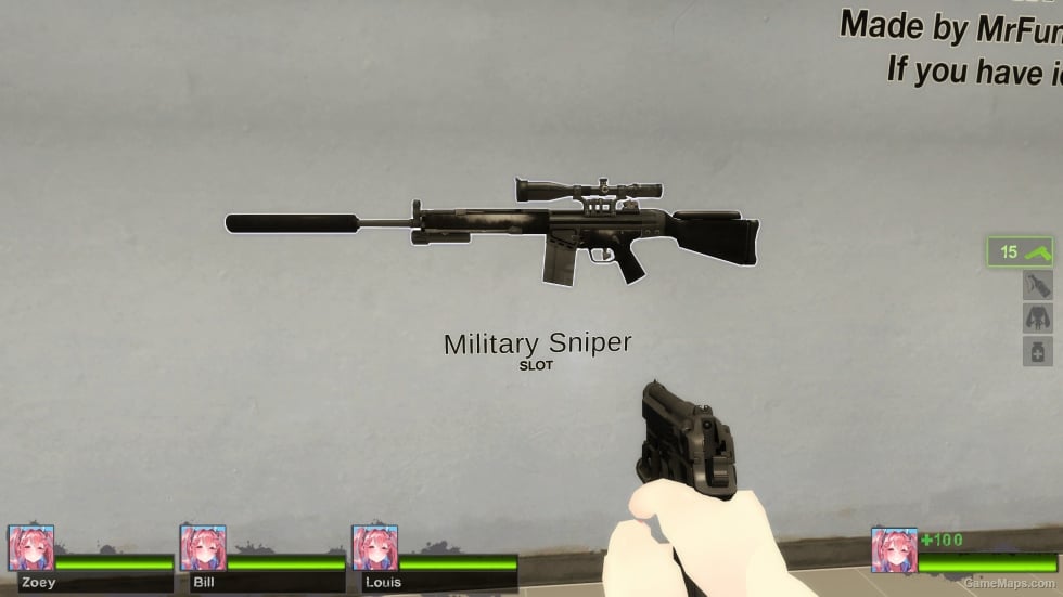 G3 Sniper Supressed v2 (Military Sniper) [Sound fix Ver]