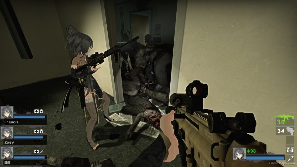 G.I. Joe Retaliation - Lady Jaye's Custom Scar-L CQC (M16A2) [request]