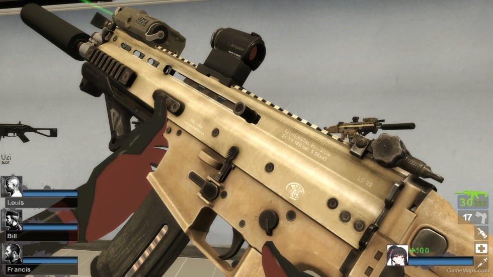 G.I. Joe Retaliation - Lady Jaye's Custom Scar-L CQC (M16A2) [request]