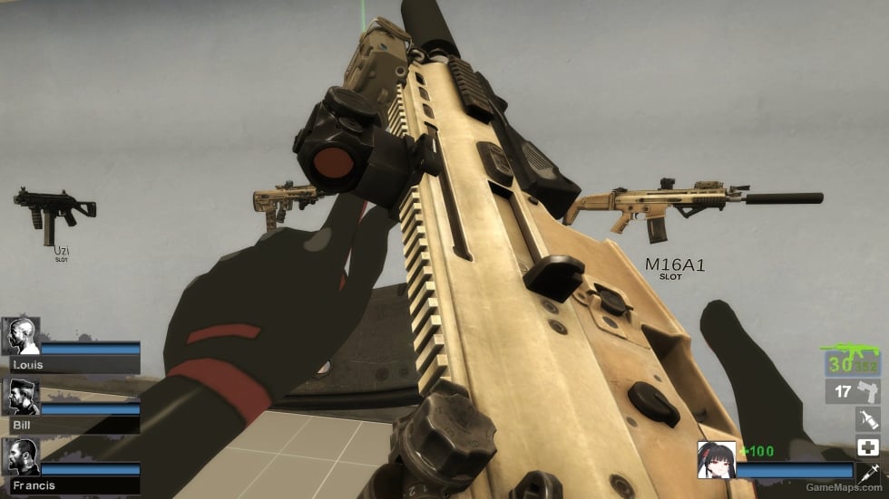 G.I. Joe Retaliation - Lady Jaye's Custom Scar-L CQC (M16A2) [request]