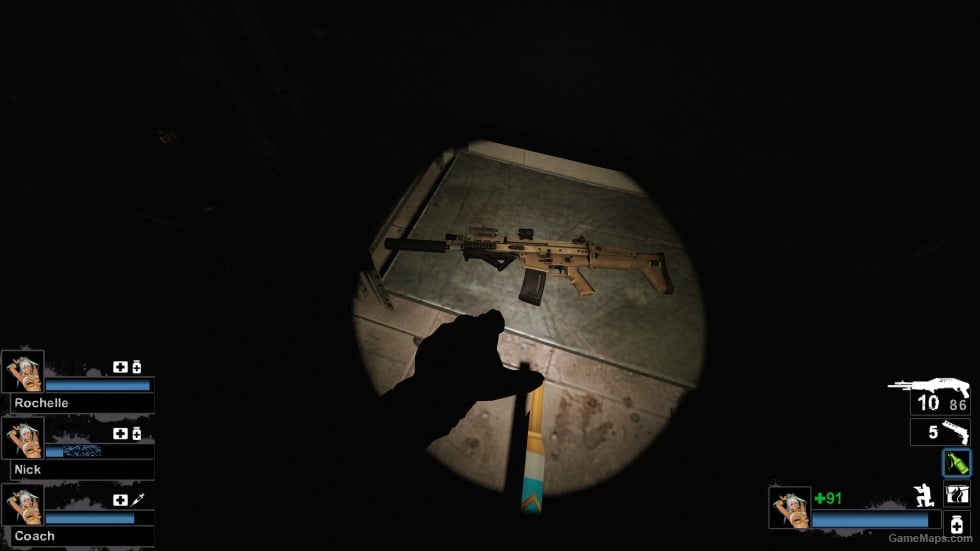 G.I. Joe Retaliation - Lady Jaye's Custom Scar-L CQC [SG552] (request)
