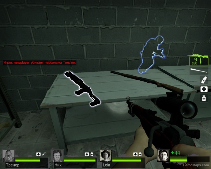 G.U.N.S. mod for Left 4 Dead 2!