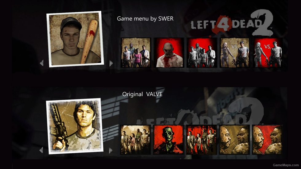 Game menu by SWER