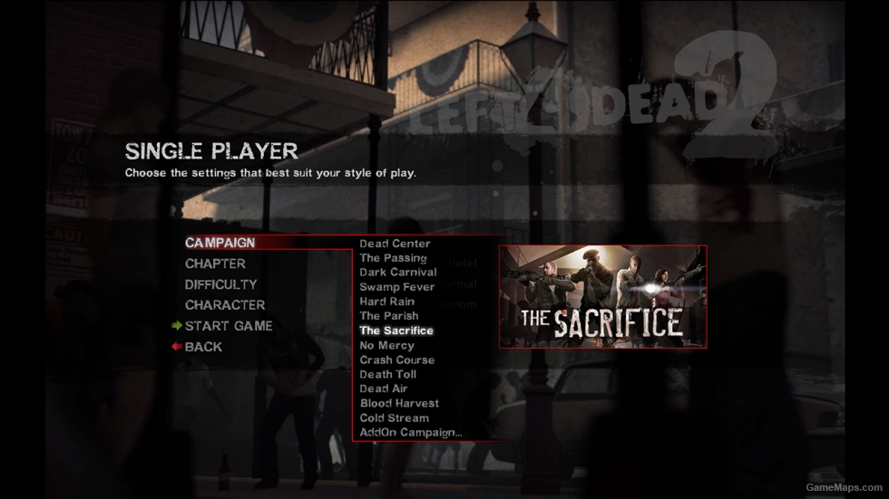 Game menu v.2.0