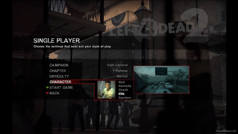 Game menu v.2.0
