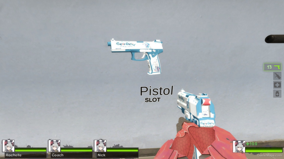 Gawr Gura (pistol) v2 [request]