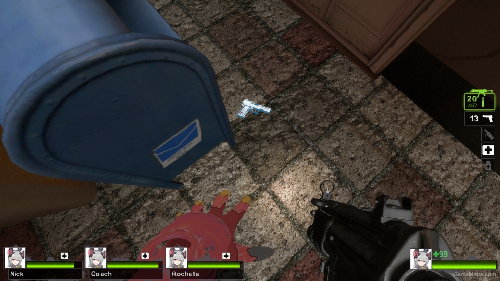 Gawr Gura (pistol) v2 [request]