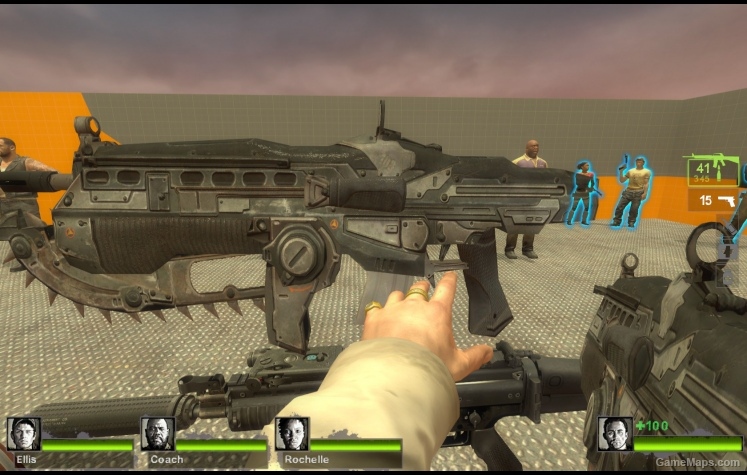 Gears of War Lancer Rifle (M16)
