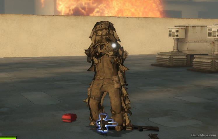 Ghillie suit nick