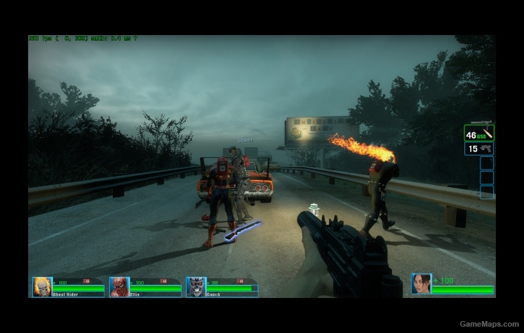 Ghost Rider (with HUD)