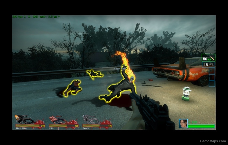 Ghost Rider (with HUD)