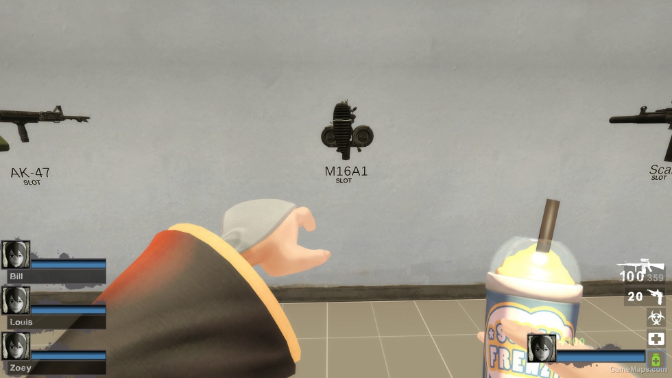 Ghosts M27 IAR M16A2