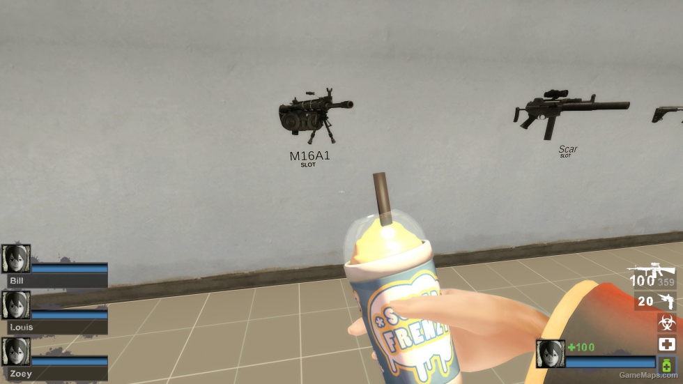 Ghosts M27 IAR M16A2