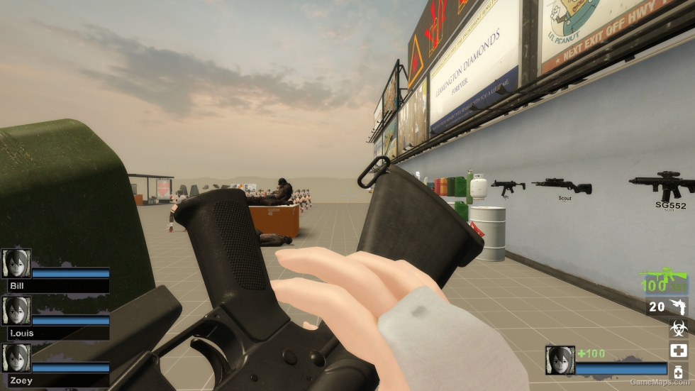 Ghosts M27 IAR M16A2
