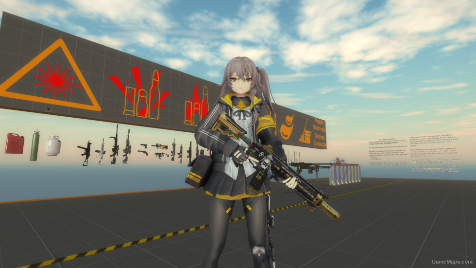 Girl's Frontline ICR-1 - Gilded 少女前线 HK416 蓝色咆哮 REPLACE M16