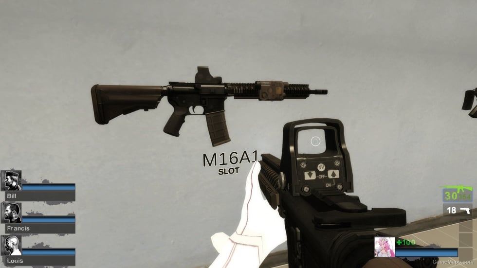 Girl's Frontline M4 SOPMOD II (M16A2) (request)