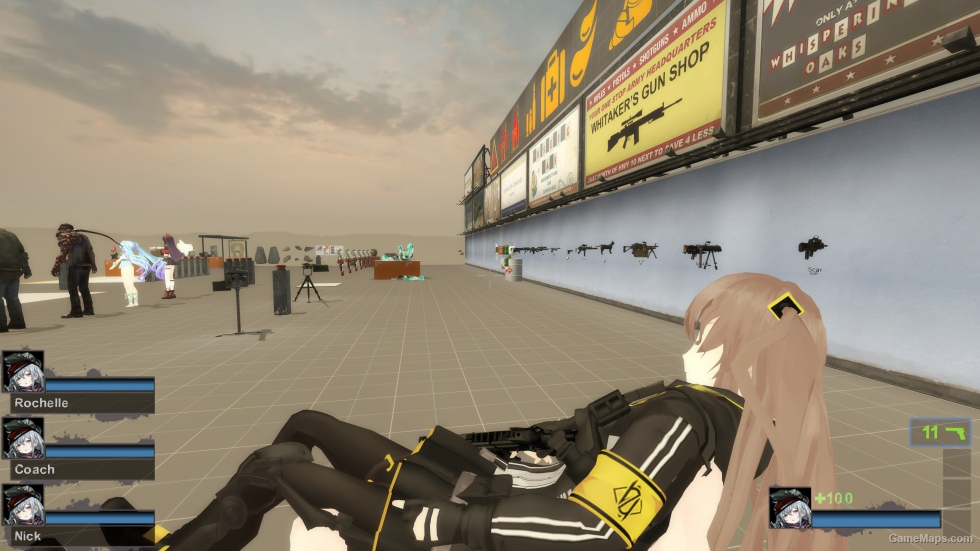 Girls Frontline - UMP45 as Pistols v2 (Dual pistols)