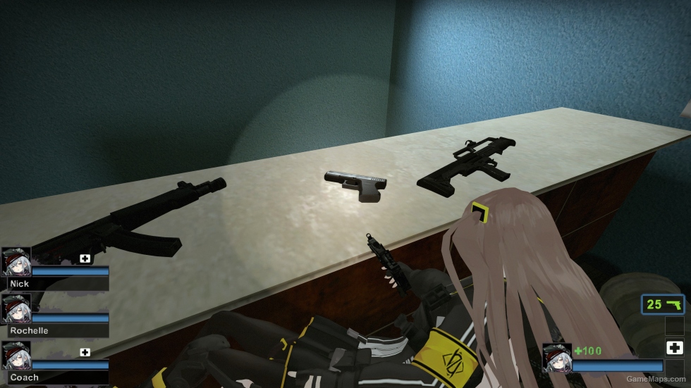 Girls Frontline - UMP45 as Pistols v2 (Dual pistols)