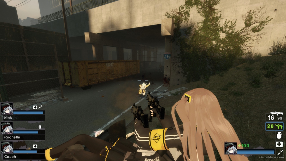 Girls Frontline - UMP45 as Pistols v2 (Dual pistols)