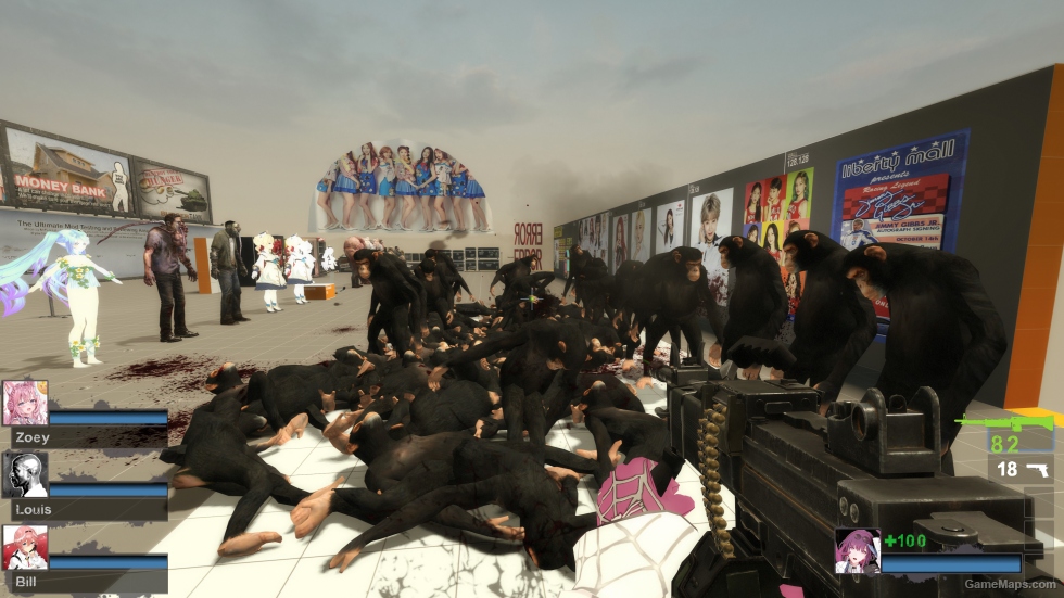 Girls Frontline MOD V5 m60 replace Negev (request)