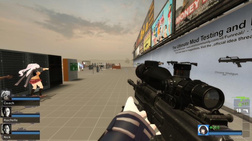 Girls Frontline MOD V5 replace rpk16 - M60 (request)