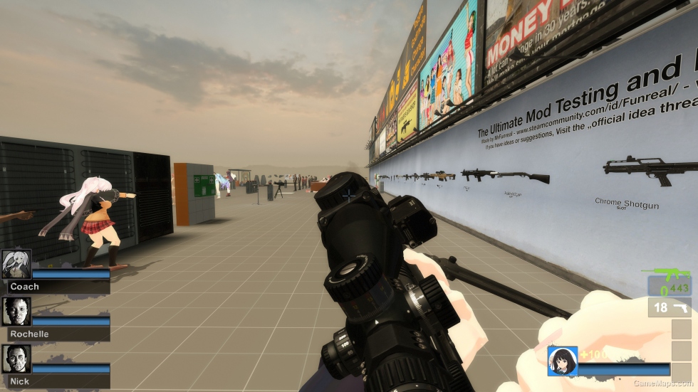 Girls Frontline MOD V5 replace rpk16 - M60 (request)