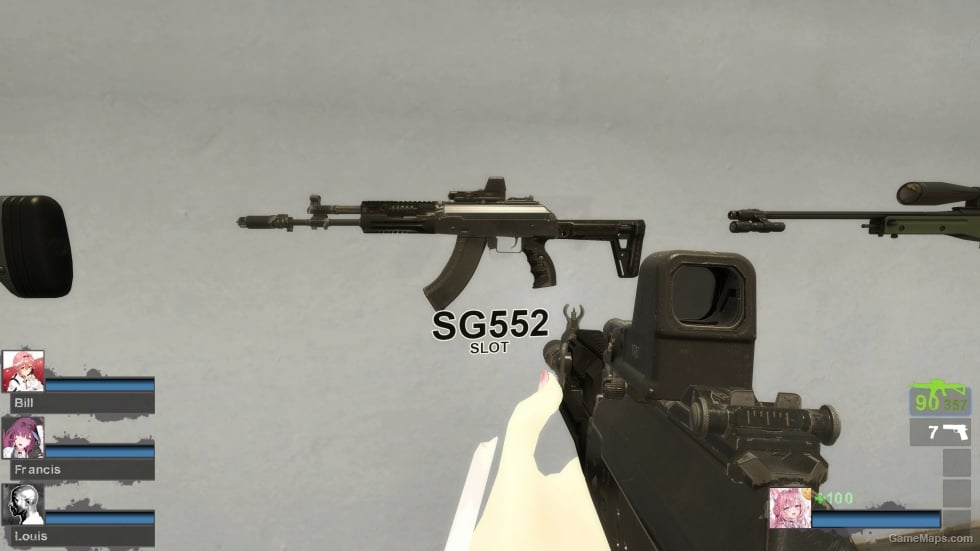 Girls Frontline MOD V5 sg552 replace ak15 (request)