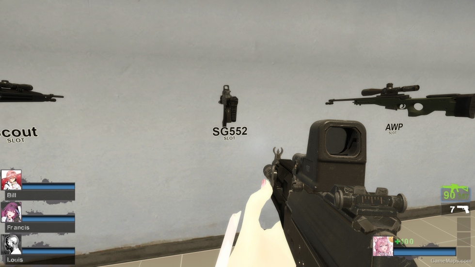 Girls Frontline MOD V5 sg552 replace ak15 (request)
