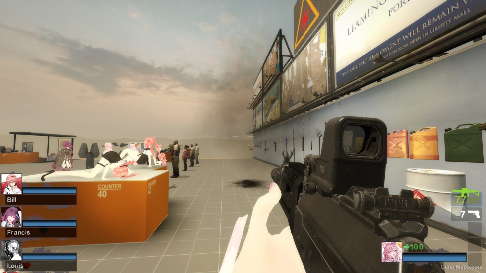 Girls Frontline MOD V5 sg552 replace ak15 (request)