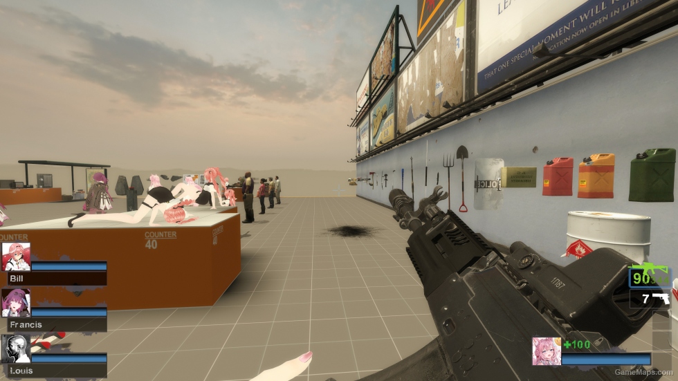 Girls Frontline MOD V5 sg552 replace ak15 (request)